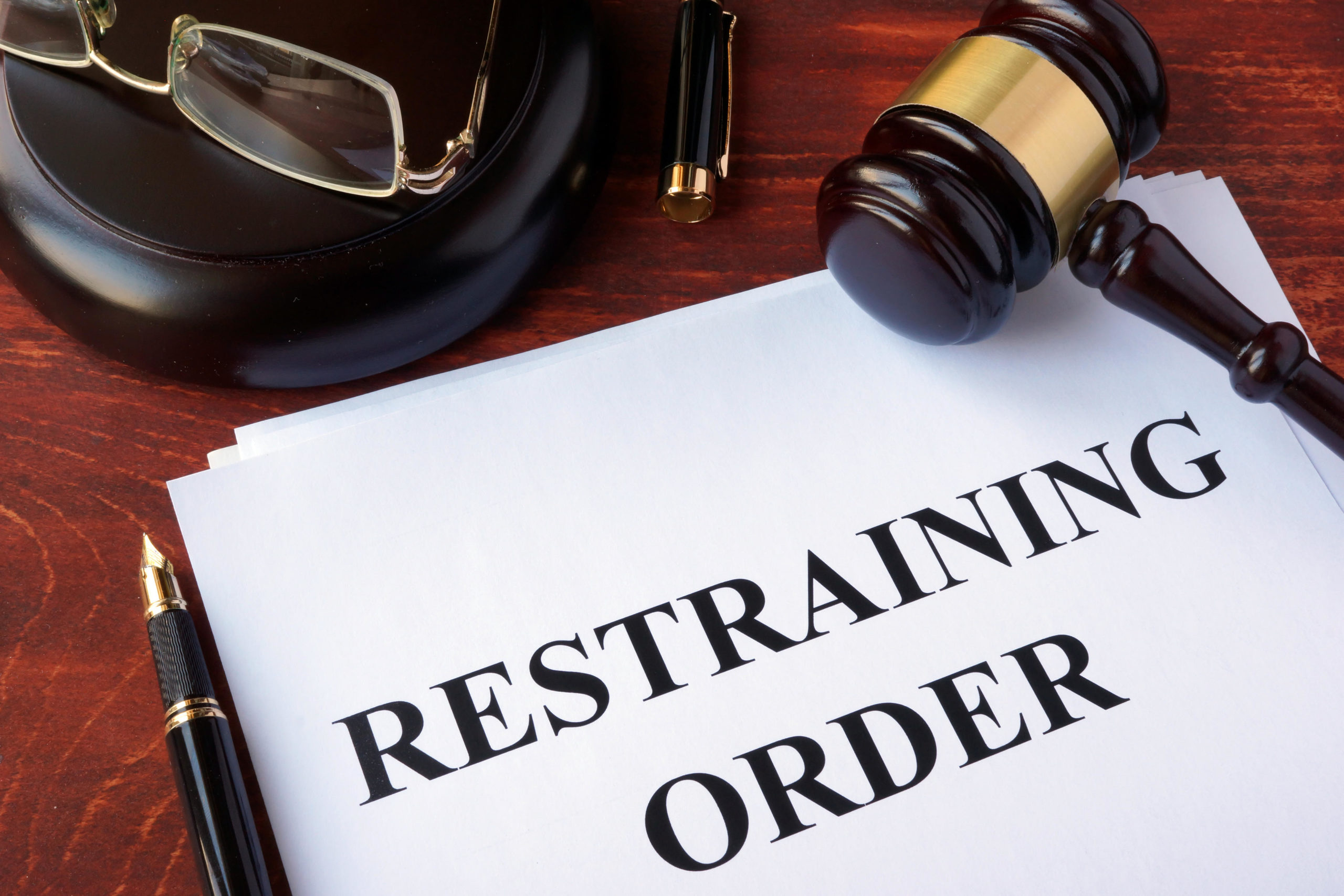 Restraining order, protective order, injunction, domestic violence
